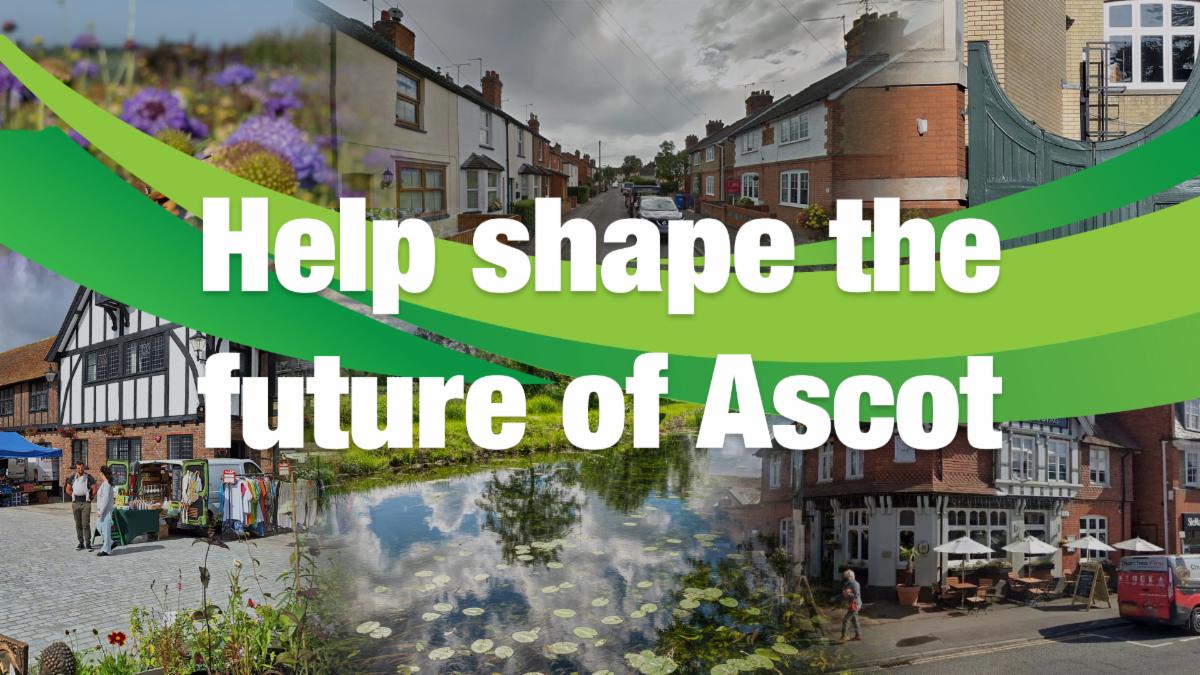 Montage of photos of Ascot town. Help shape the future of Ascot.